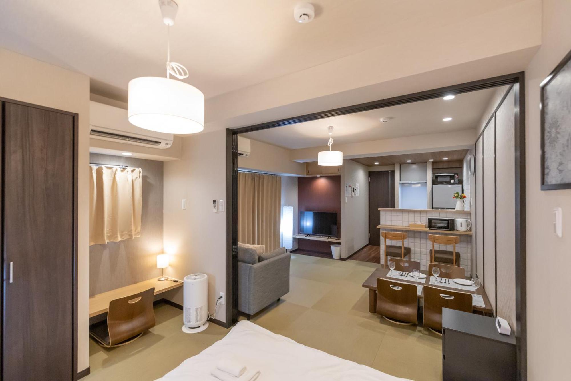 Ferienwohnung H2H Dotonbori Ōsaka Exterior foto