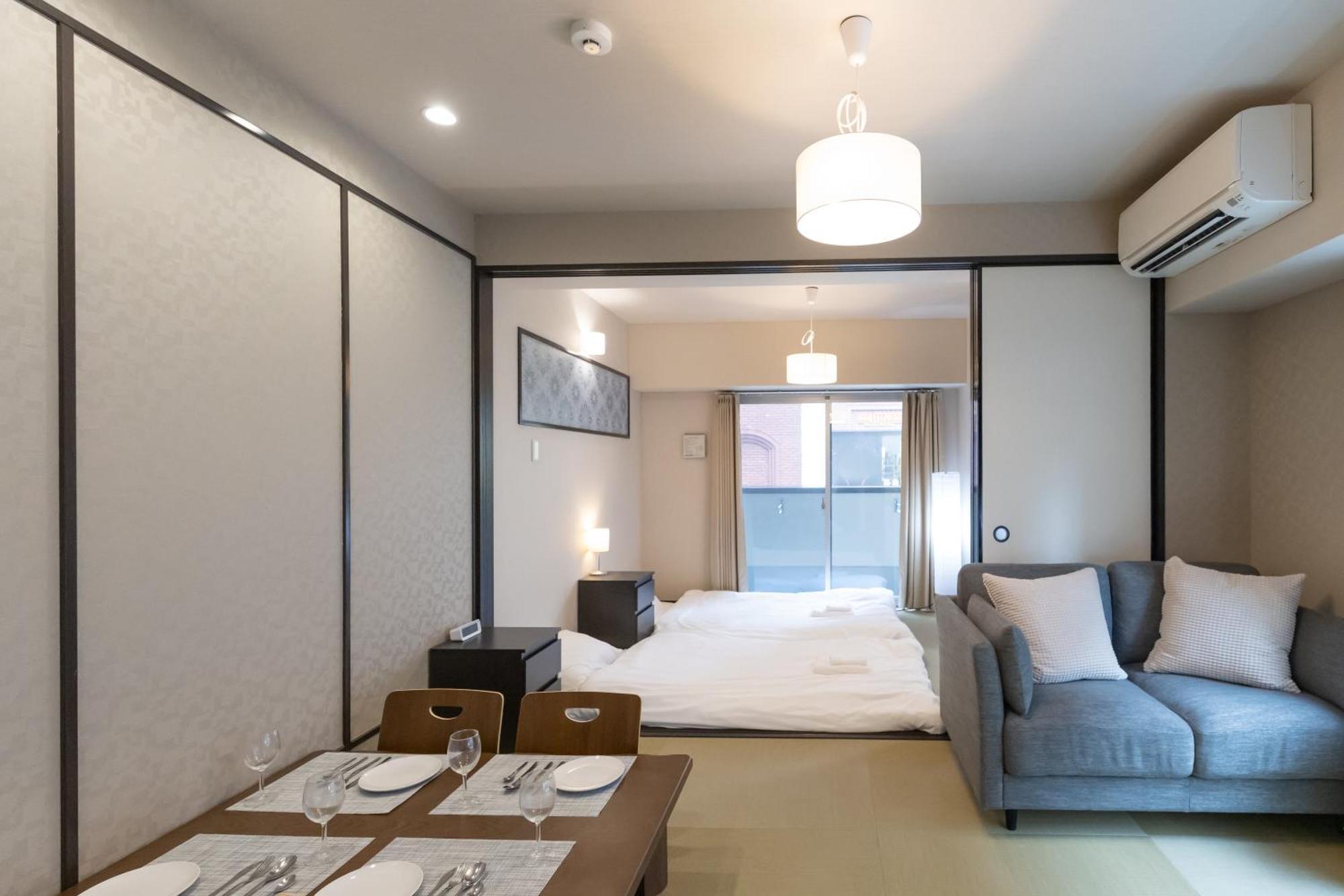Ferienwohnung H2H Dotonbori Ōsaka Exterior foto