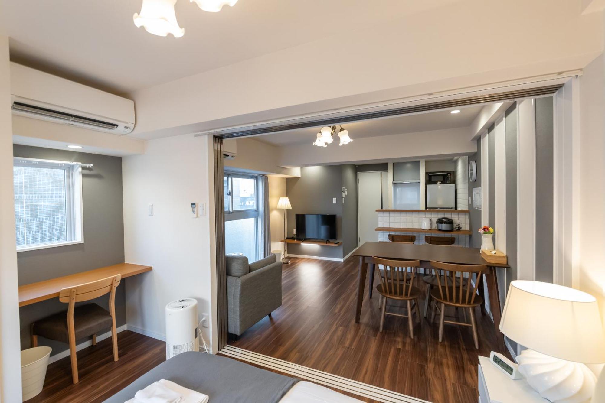 Ferienwohnung H2H Dotonbori Ōsaka Exterior foto